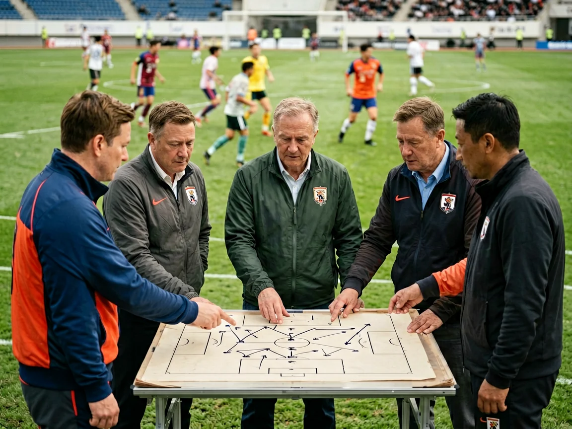足球赛前训练,莱万2026世界杯